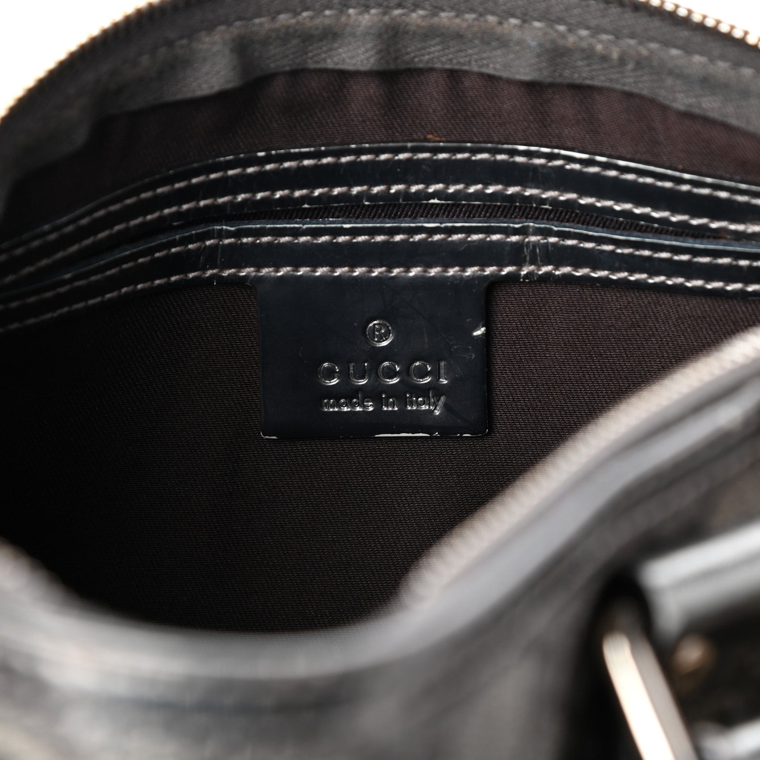 Gucci GG Plus Monogram Small Joy Boston Metallic 6 of 11