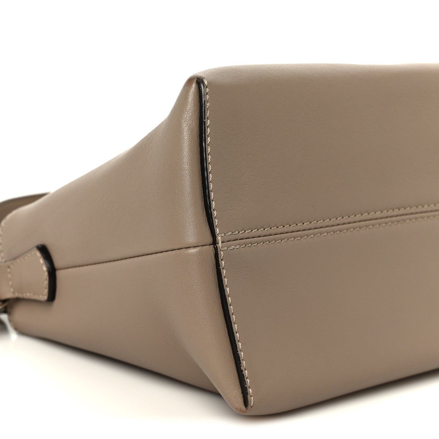 Fendi Vitello Dolce Medium By The Way Boston Bag Tortora 10 of 11