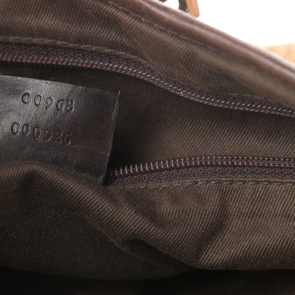 Gucci Monogram Small Jackie O Hobo Brown 8 of 16