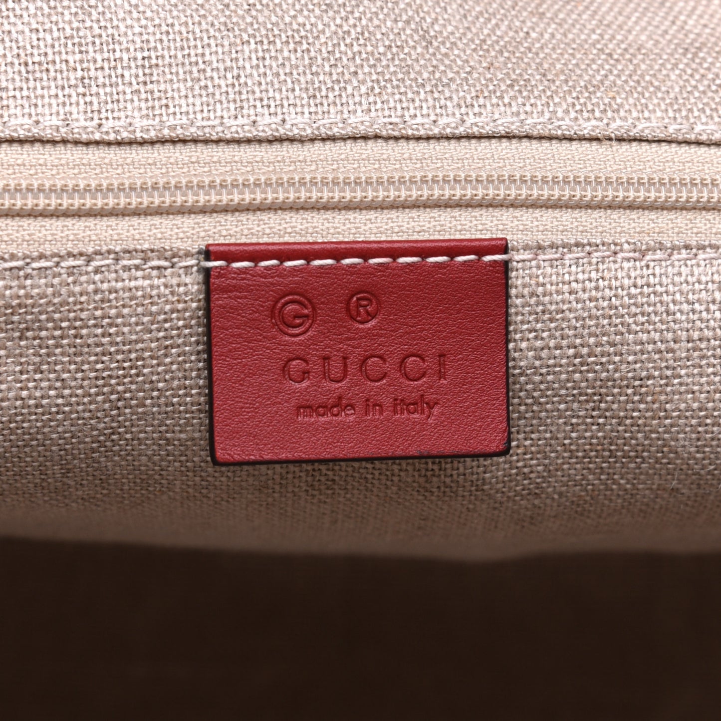 Soft Microguccissima Dome Satchel Red