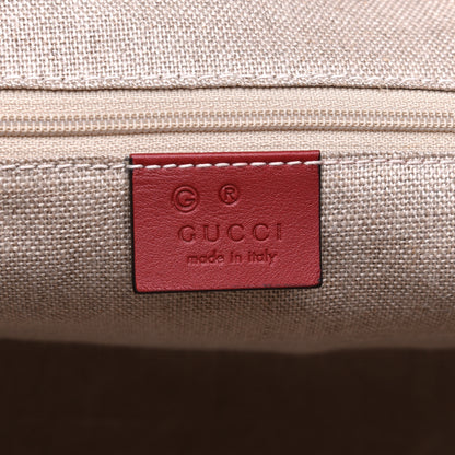 Gucci Soft Microguccissima Dome Satchel Red 6 of 9