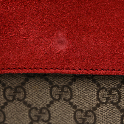Gucci GG Supreme Monogram Small Dionysus Shoulder Bag Red 12 of 13