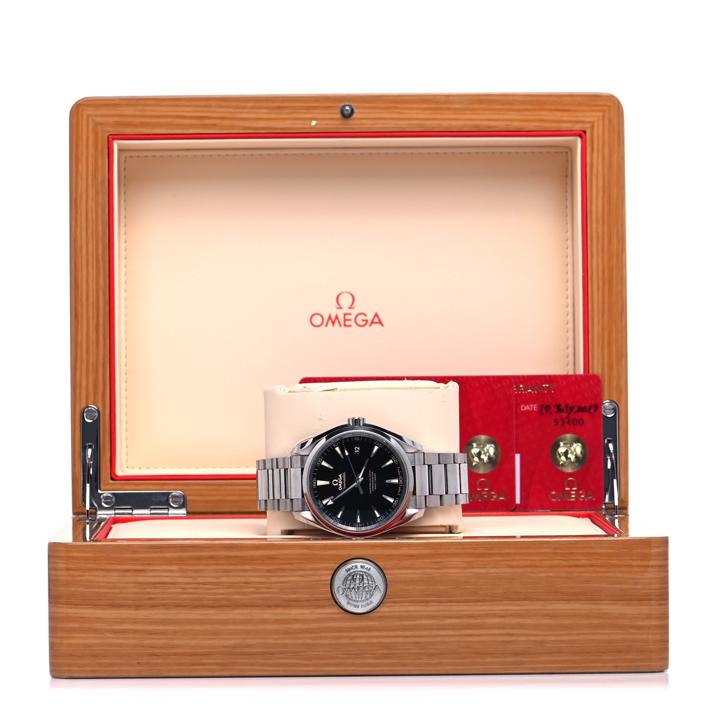 Stainless Steel 41mm Seamaster Aqua Terra 150M Master Co-Axial Automatic Watch Black 231.10.42.21.01.003
