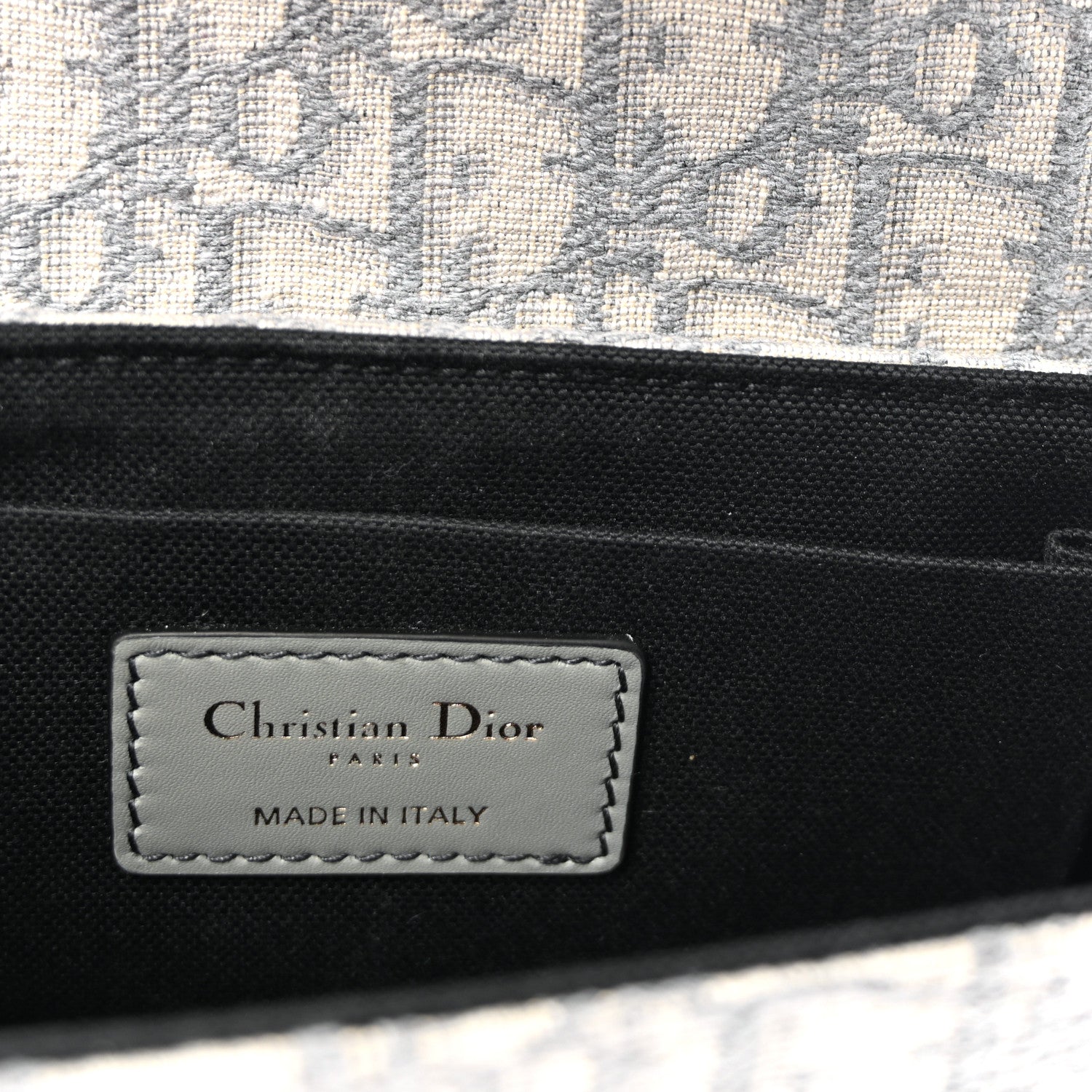 Christian Dior Oblique 30 Montaigne Box Bag Grey 6 of 10