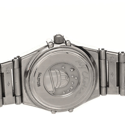 Omega Stainless Steel Diamond Bezel Mother of Pearl 22mm Constellation My Choice Quartz Watch 1465.71.00 4 of 4