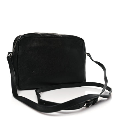 Saint Laurent Lambskin Monogram Small Lou Camera Bag Black 3 of 10