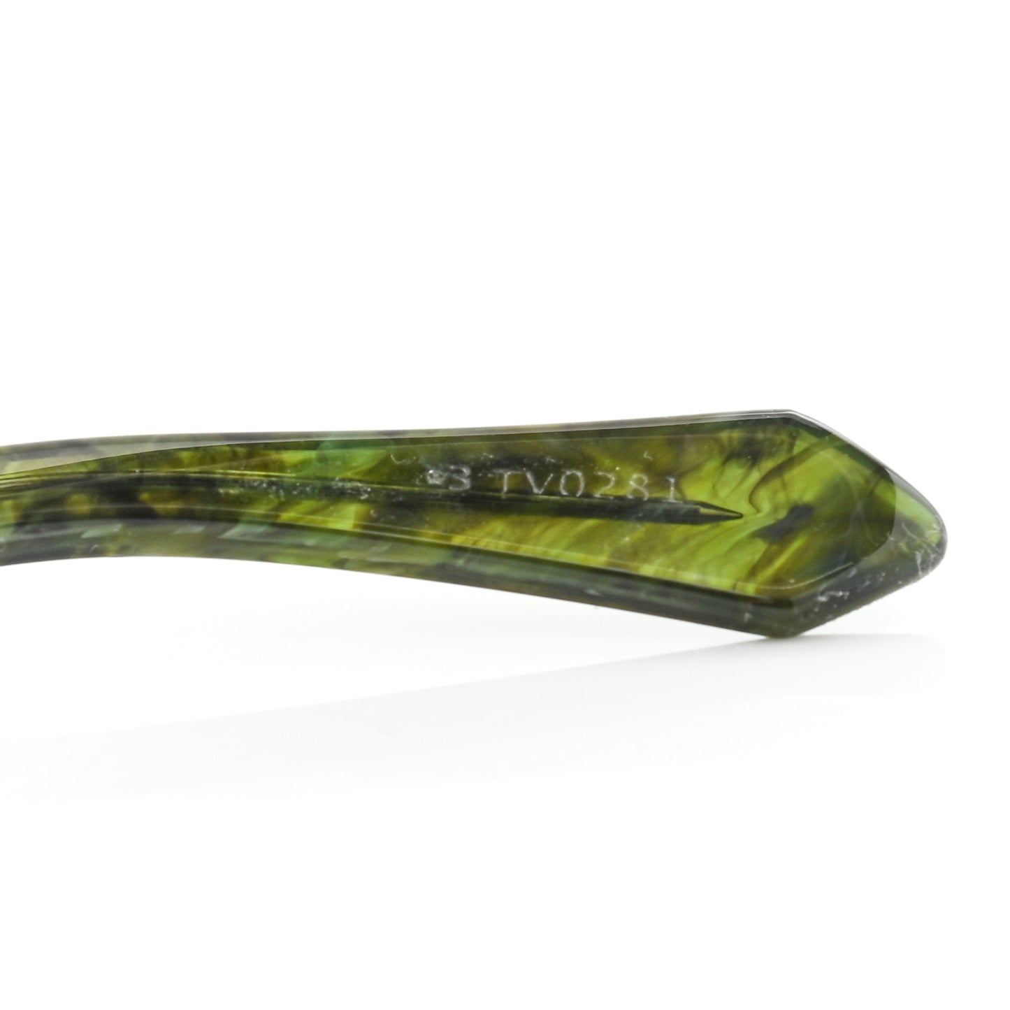 Acetate Marble Effect Swarovski Cyclone Sunglasses Z1552W Green