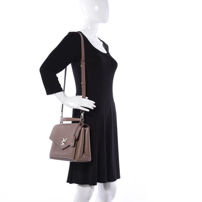 Louis Vuitton Soft Calfskin My Lockme Top Handle Taupe Glace 2 of 12