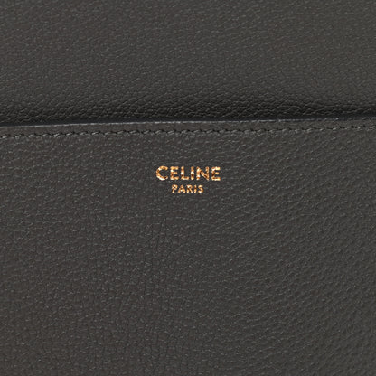 Celine Soft Grained Calfskin Sangle Bucket Bag Grey 6 of 16