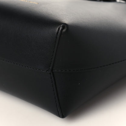 Mansur Gavriel Vegetable Tanned Calfskin Mini Mini Bucket Bag Black Ballerina 9 of 9