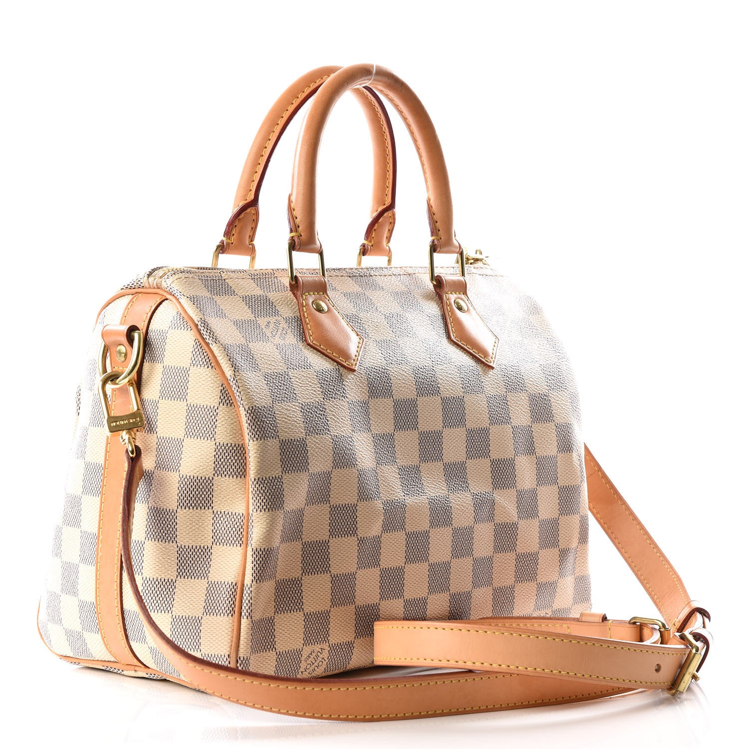 Louis Vuitton Damier Azur Speedy Bandouliere 25 2 of 11