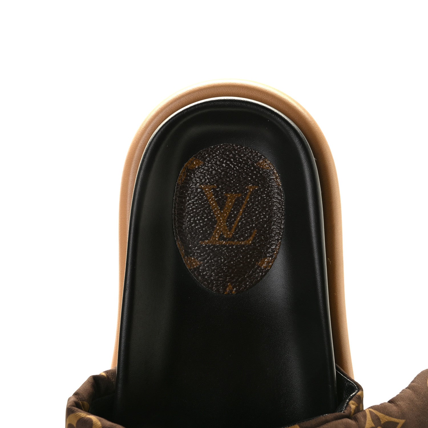 Louis Vuitton Nylon Monogram Pool Pillow Comfort Mule 38 Cacao Brown 5 of 8
