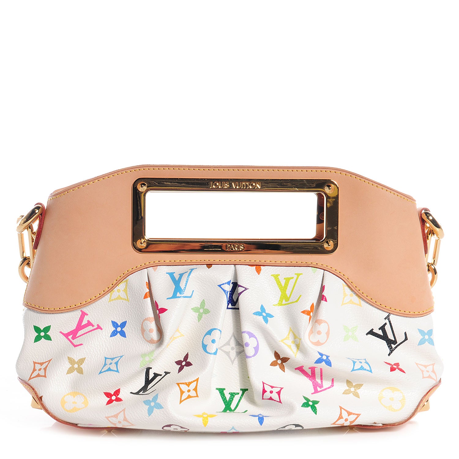 Louis Vuitton Monogram Multicolor Judy PM White 1 of 7