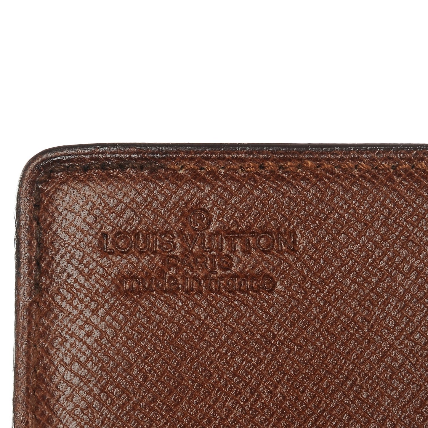Monogram European Checkbook Holder