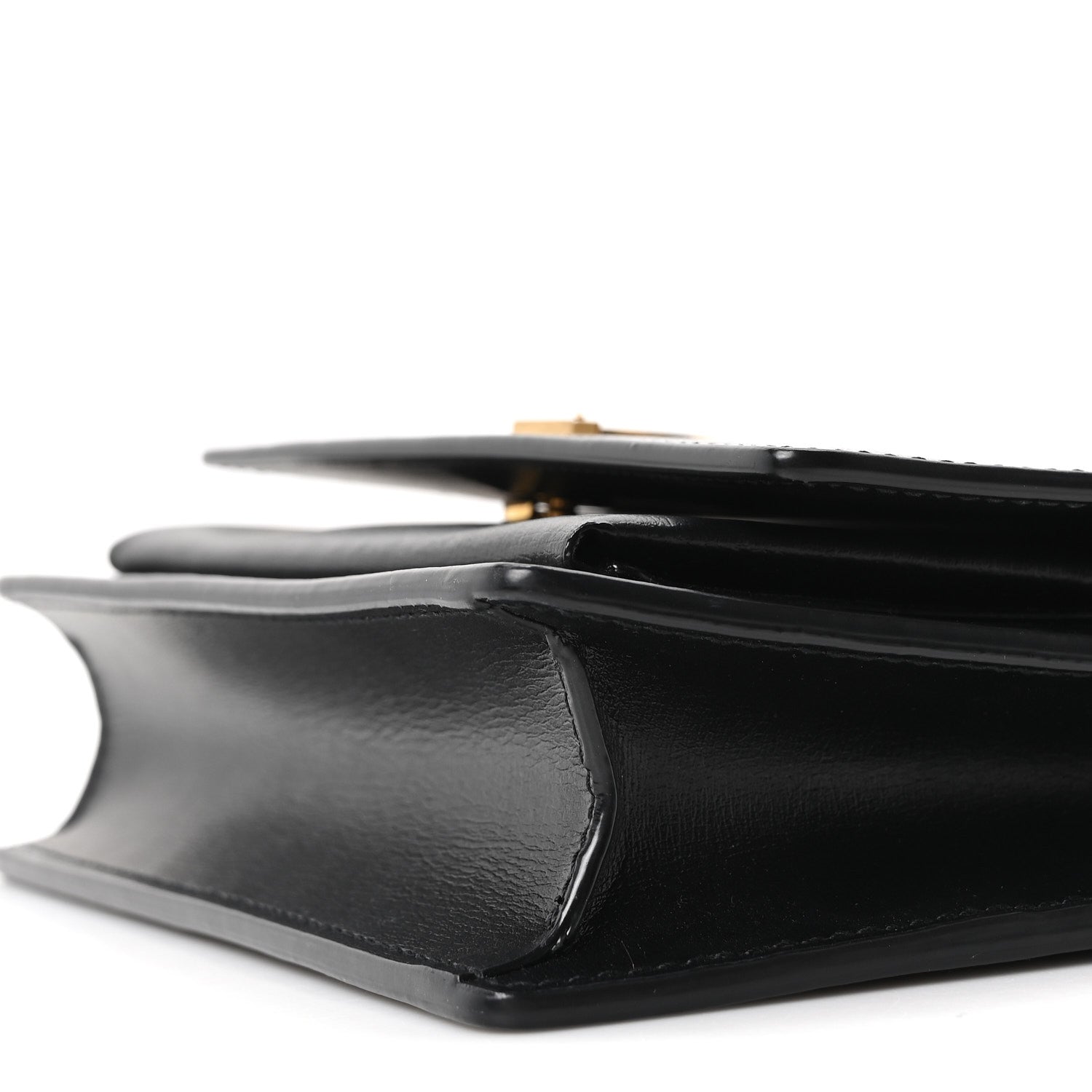 Saint Laurent Calfskin Monogram Sunset Chain Wallet Black 1864840
