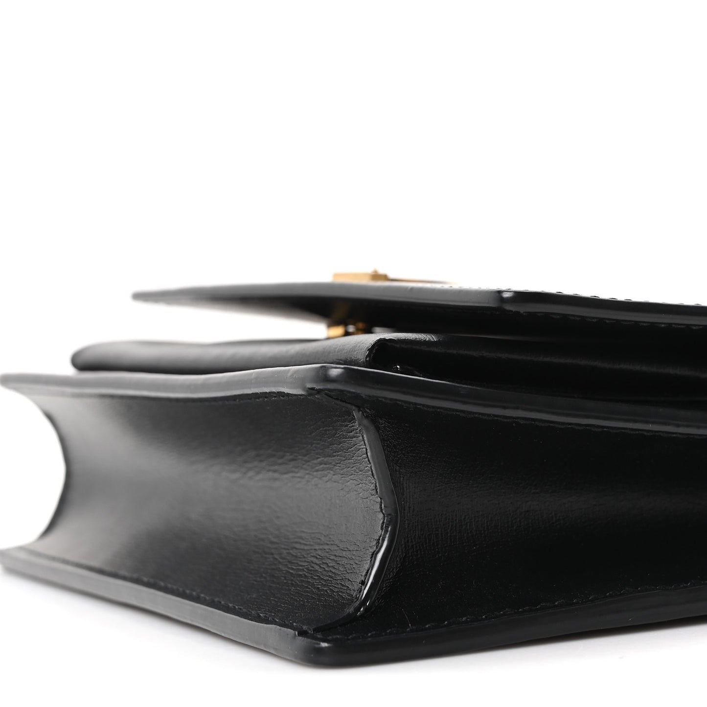Calfskin Monogram Sunset Chain Wallet Black
