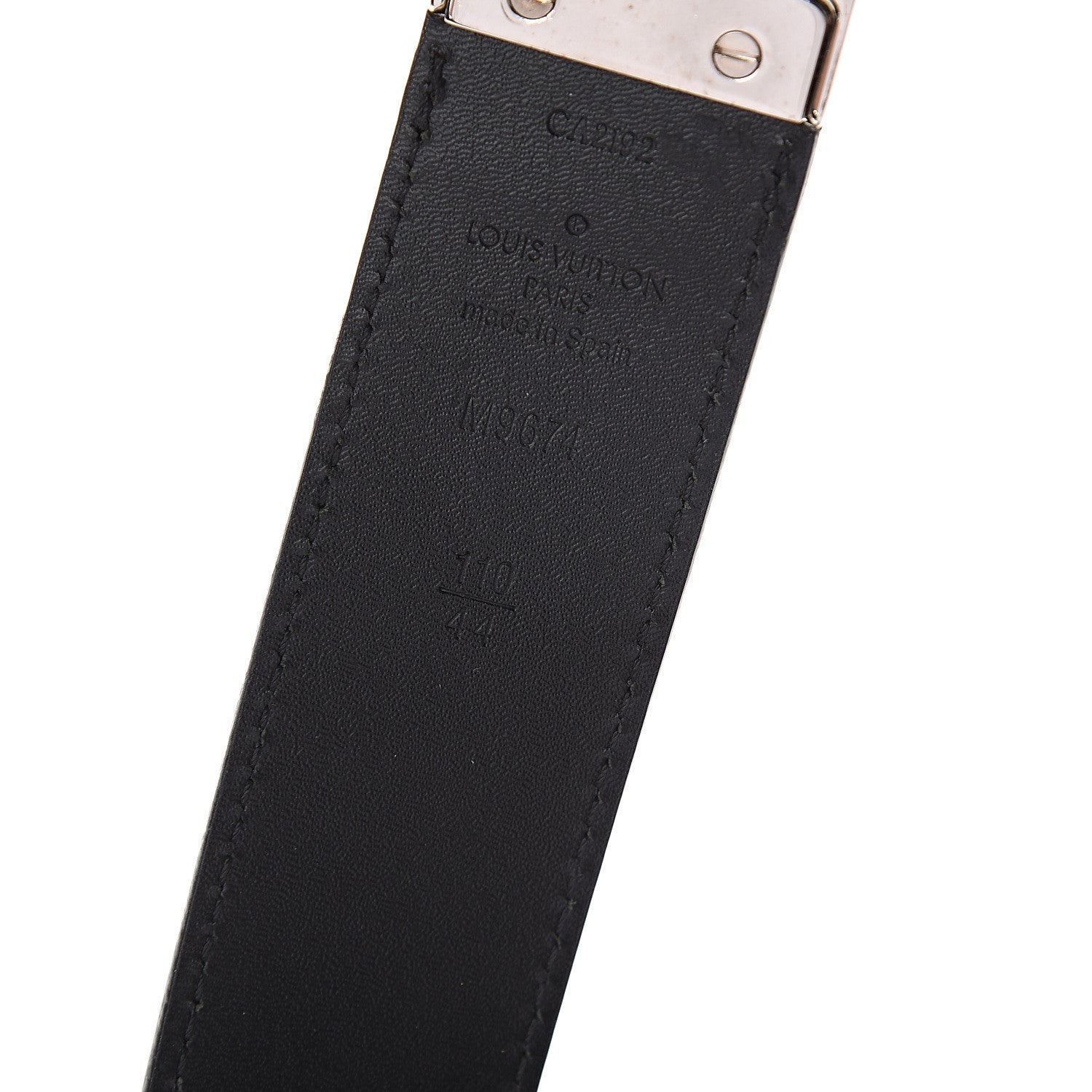 Louis Vuitton Damier Infini Calfskin 35mm Belt 110 44 Black 5 of 5