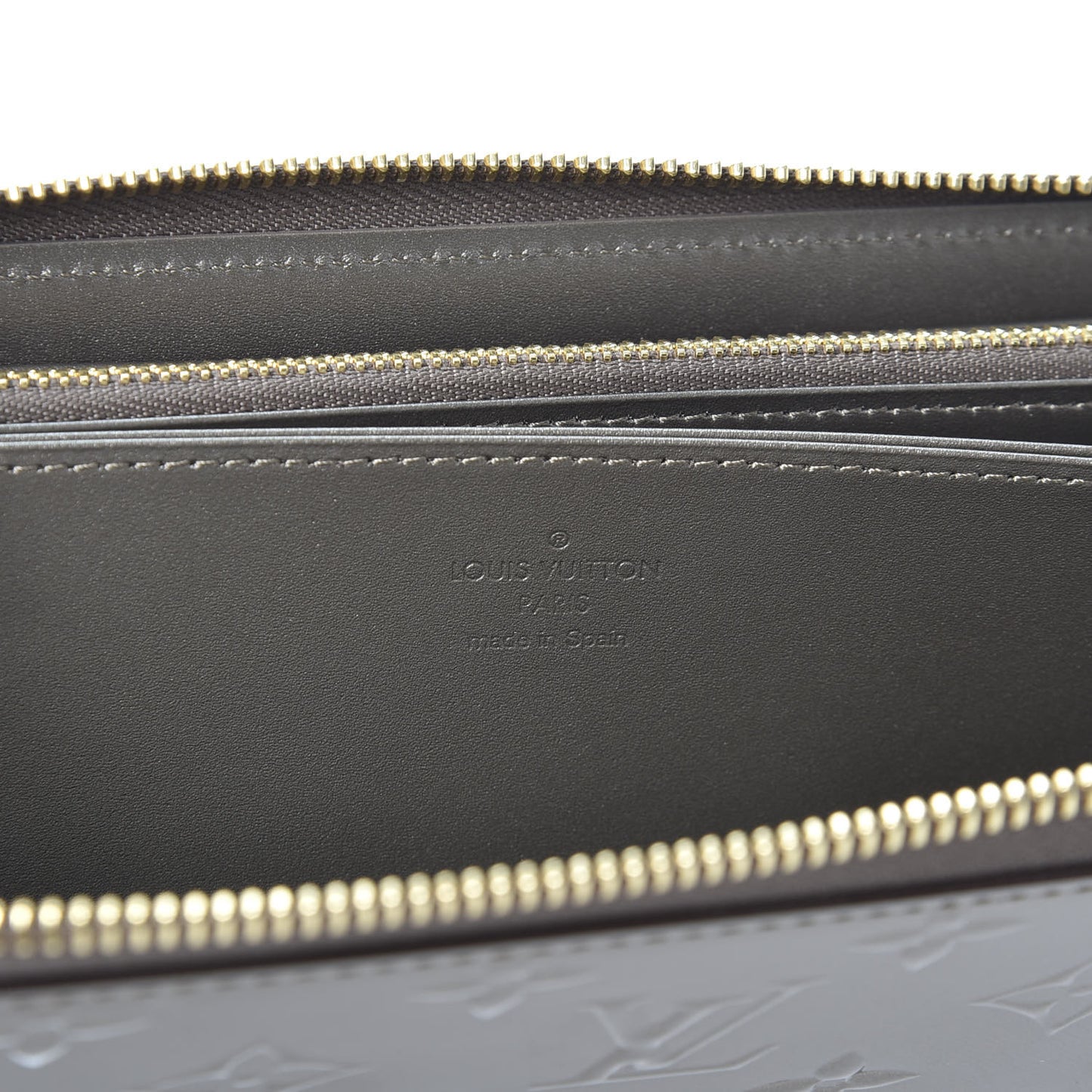 Vernis Zippy Wallet Champagne Metallise