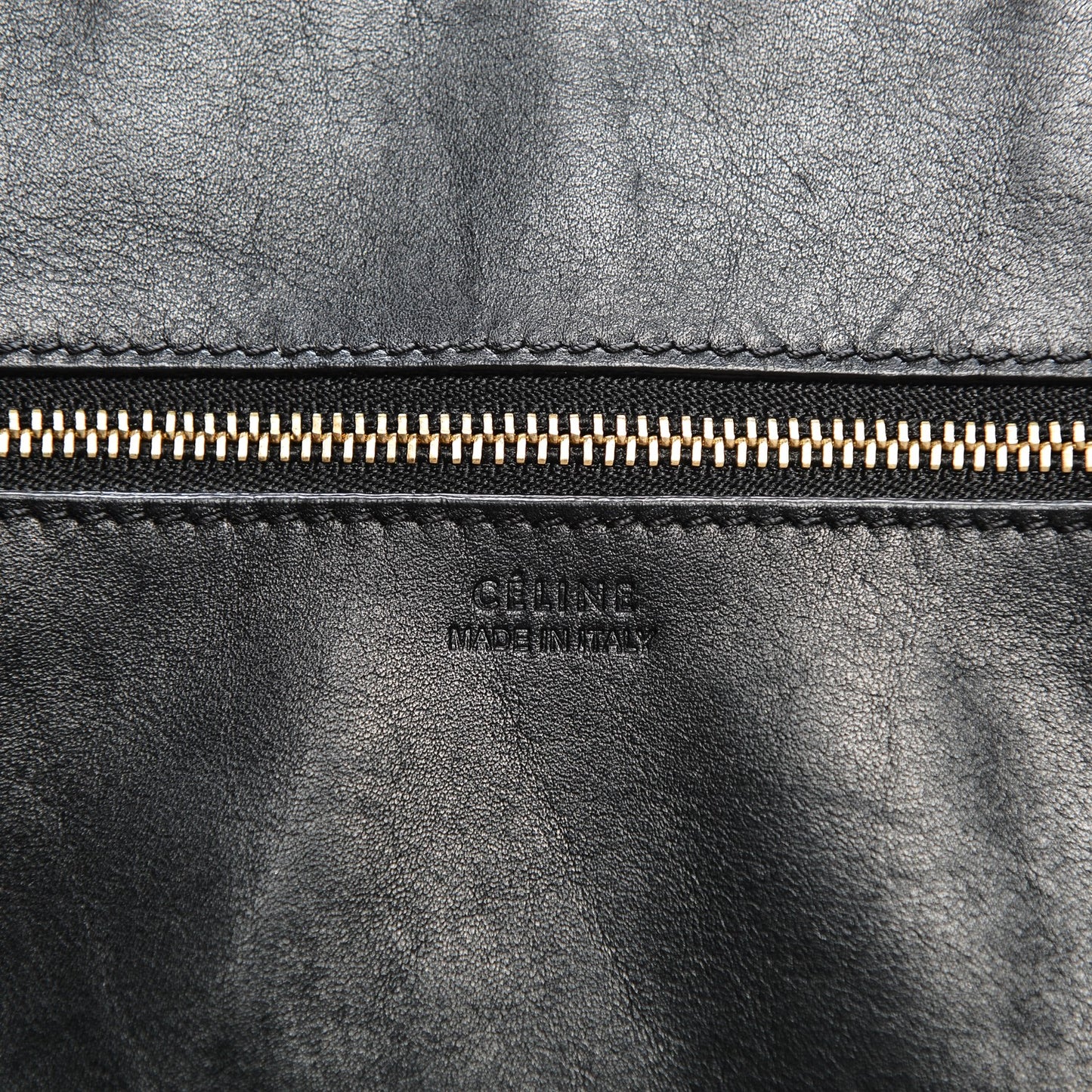 Smooth Calfskin Small Tie Knot Tote Black