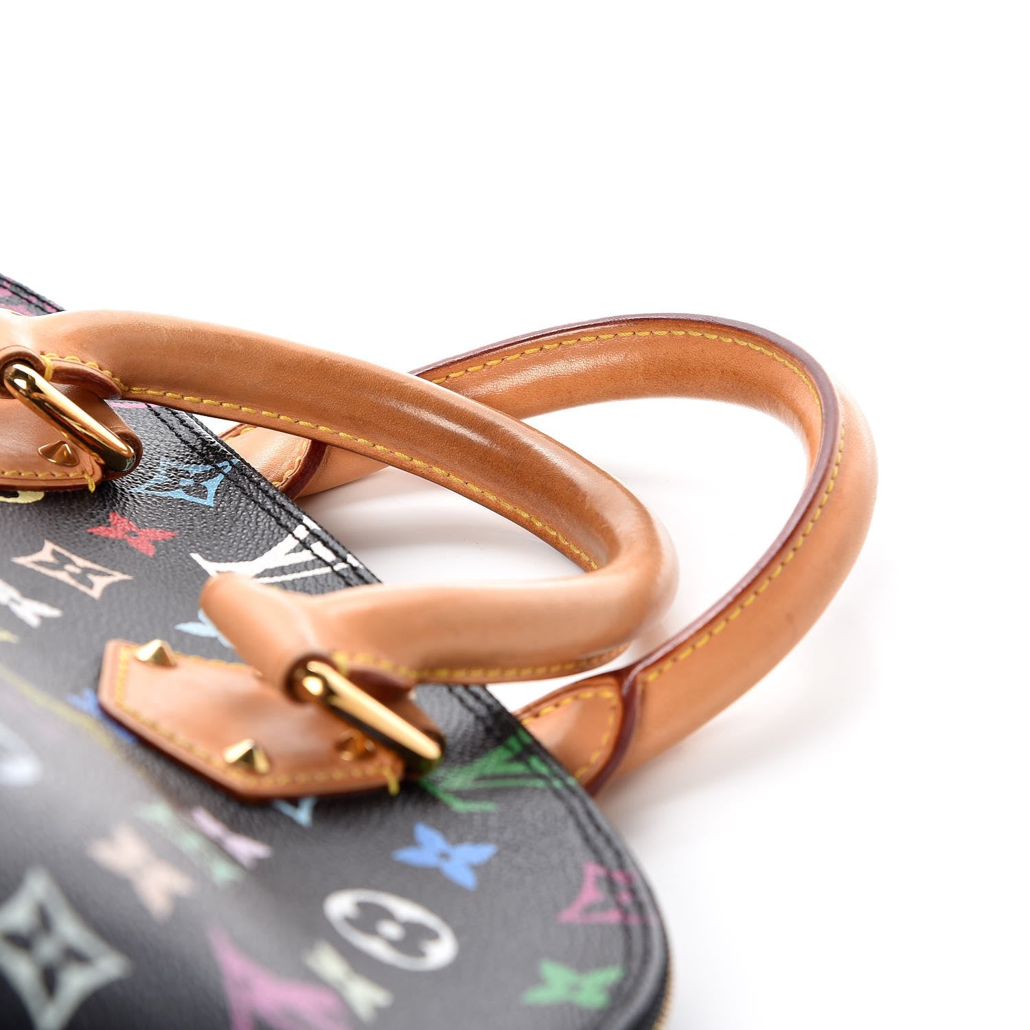 Louis Vuitton Monogram Multicolor Alma Black 8 of 14
