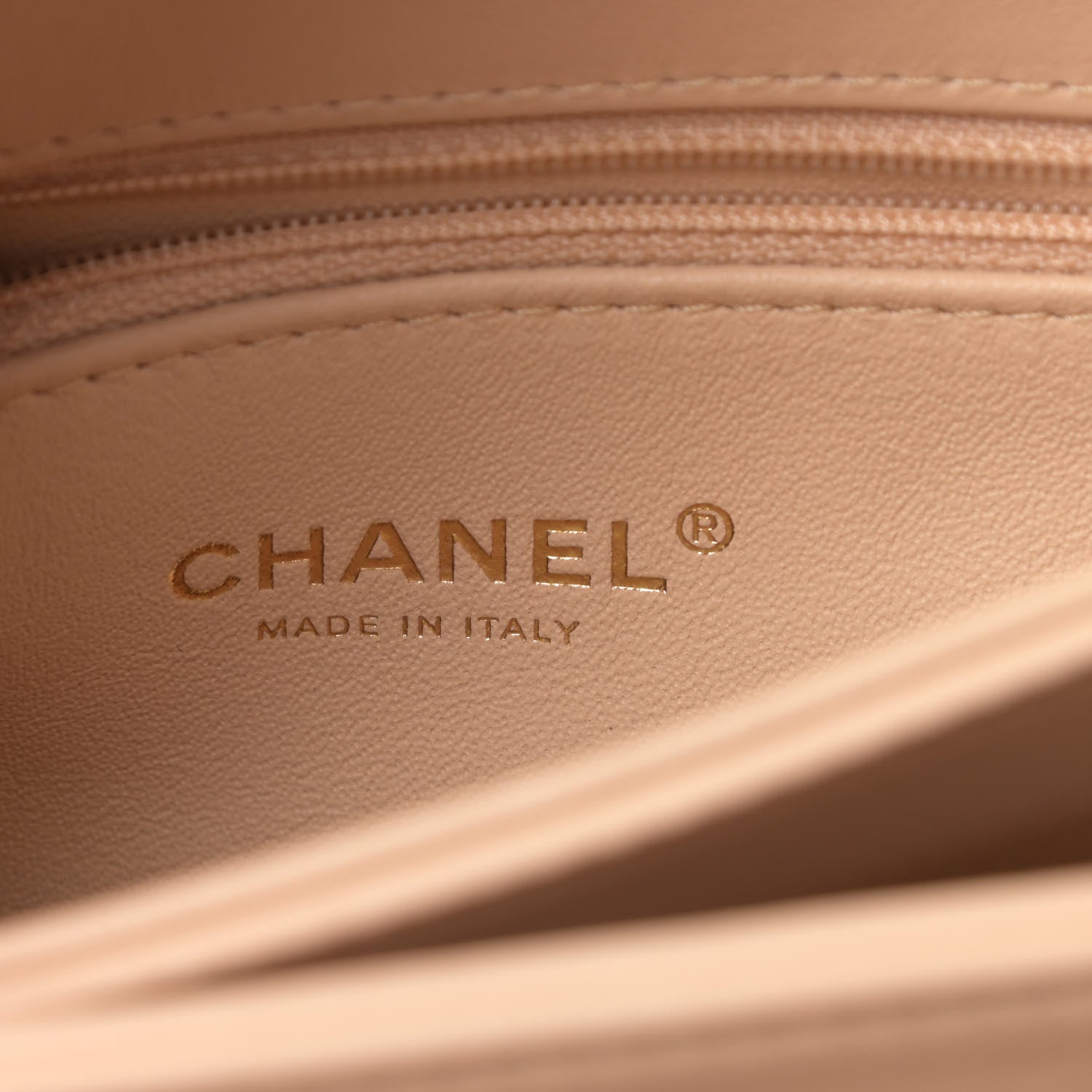 Chanel Lambskin Quilted Small Trendy CC Dual Handle Flap Bag Beige 6 of 12