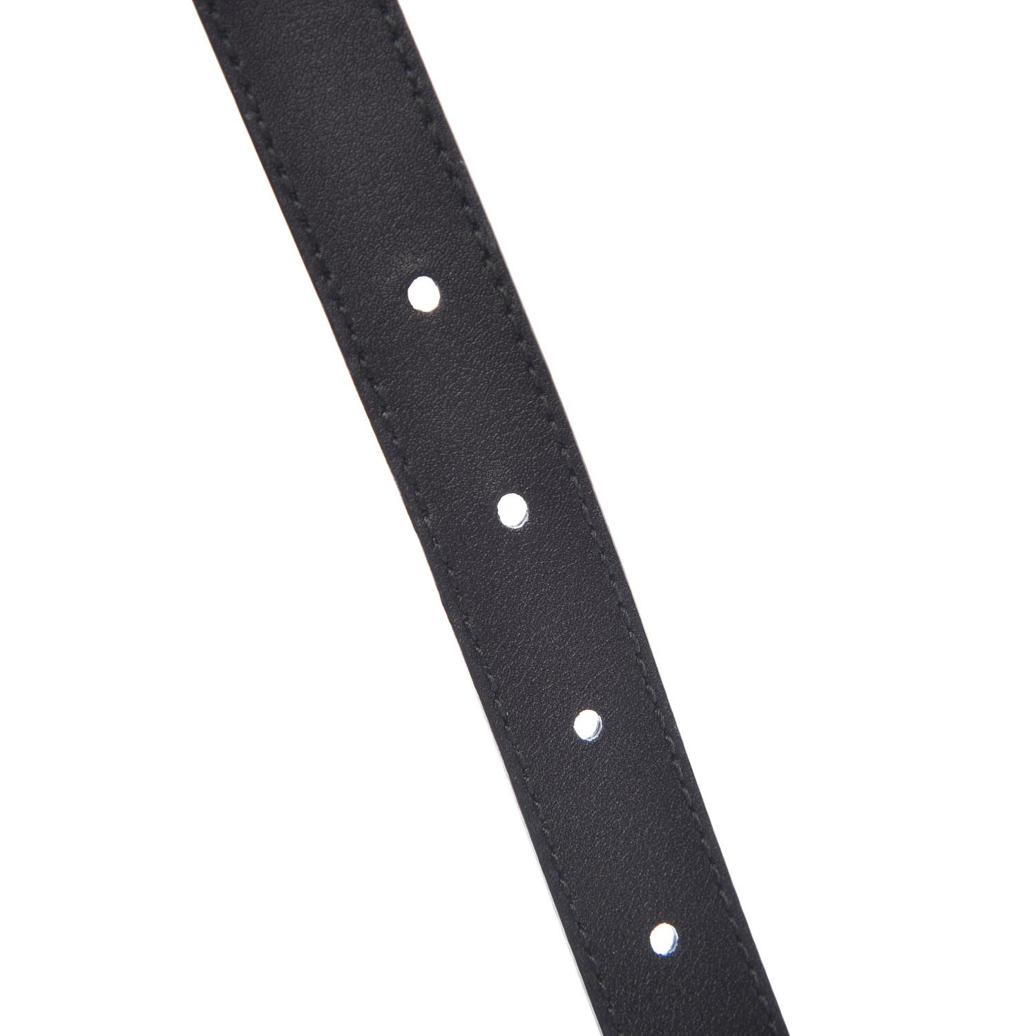 Gucci Calfskin Double G 20mm Belt 120 48 Black 6 of 8