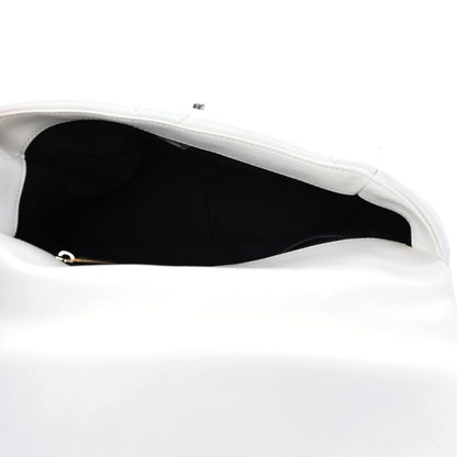 Chanel Lambskin Quilted Medium Chanel 19 Flap White 8 of 11