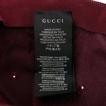 Gucci X MLB Cotton NY Yankees Baseball Hat 57-61 Lacquer 7 of 8