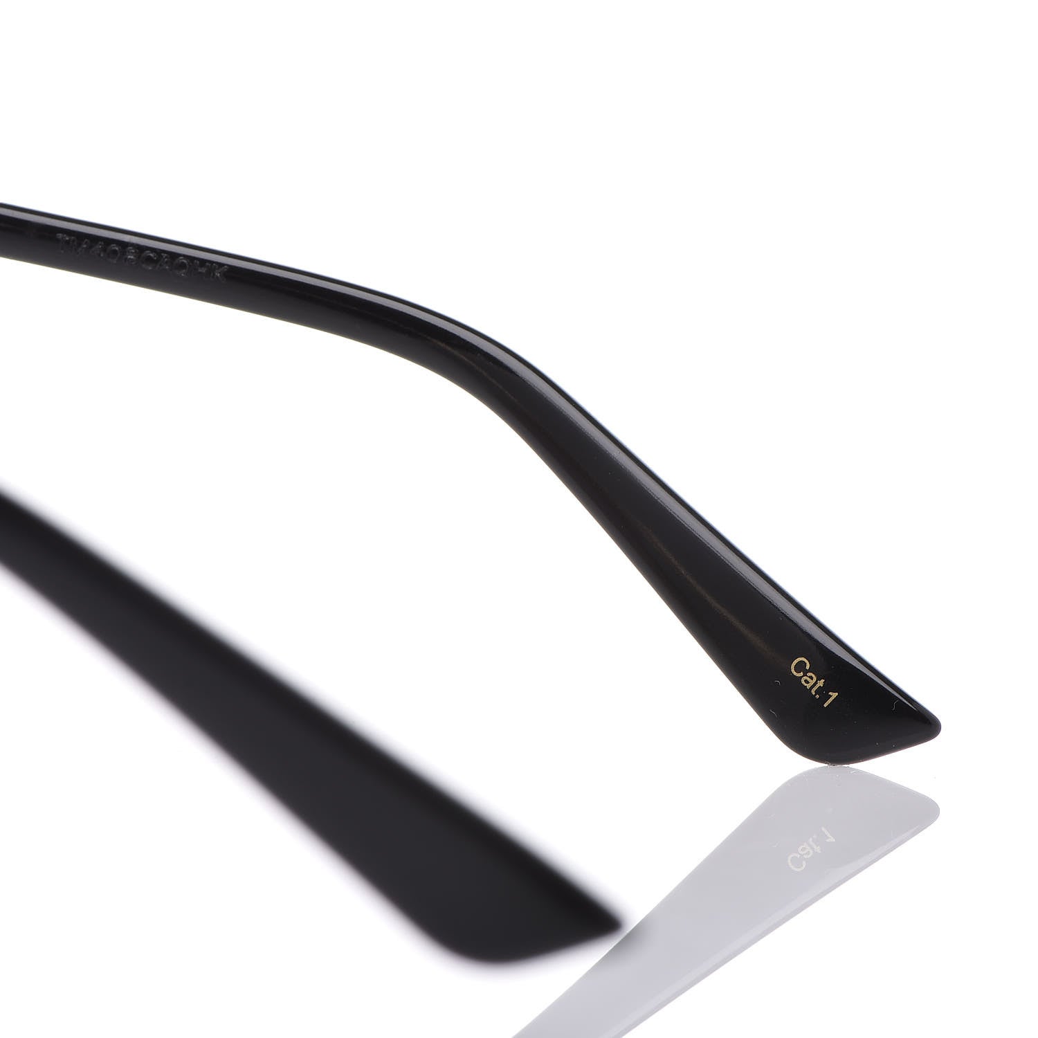 Gucci Acetate Square Frame Web Glitter GG0281S Sunglasses Gold 6 of 9
