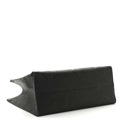 Louis Vuitton Empreinte Monogram Giant Onthego GM Black 4 of 12