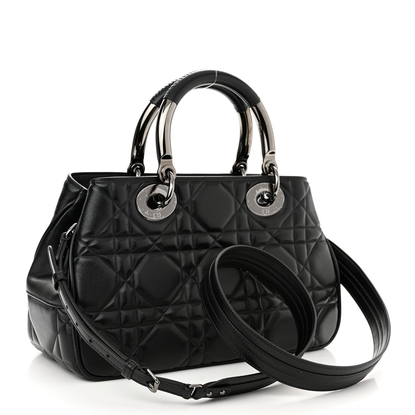 Lambskin Cannage The Lady 95.22 Black