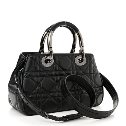 Christian Dior Lambskin Cannage The Lady 95.22 Black 3 of 10