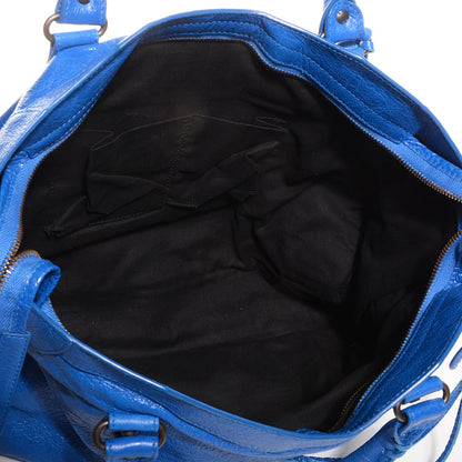 Balenciaga Agneau Classic Hardware City Bleu Lazuli 5 of 13