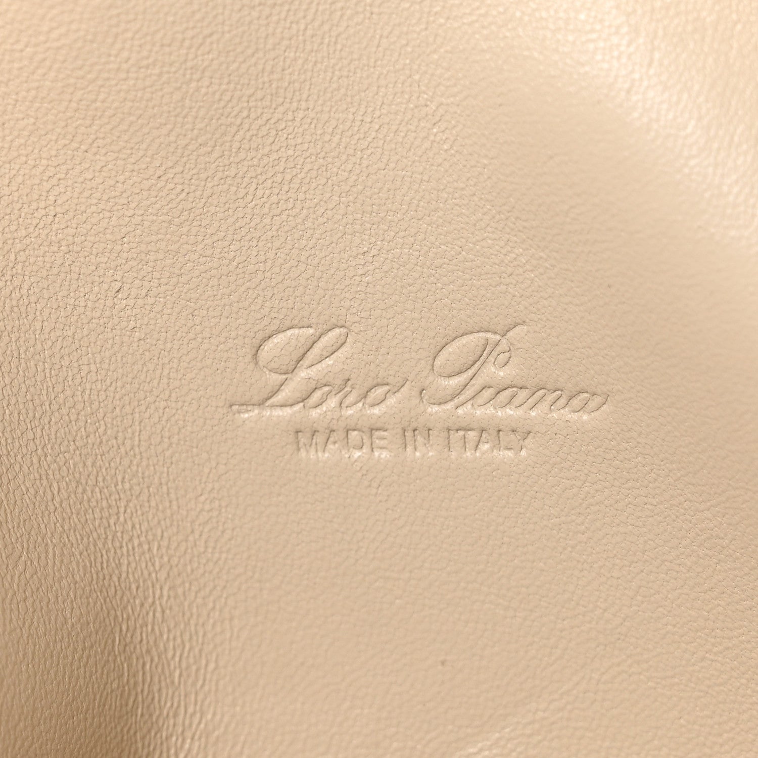 Loro Piana Ostrich L19 Extra Pocket Pouch Beige 6 of 9