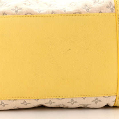 Louis Vuitton Monogram Denim Speedy Round Yellow 13 of 13