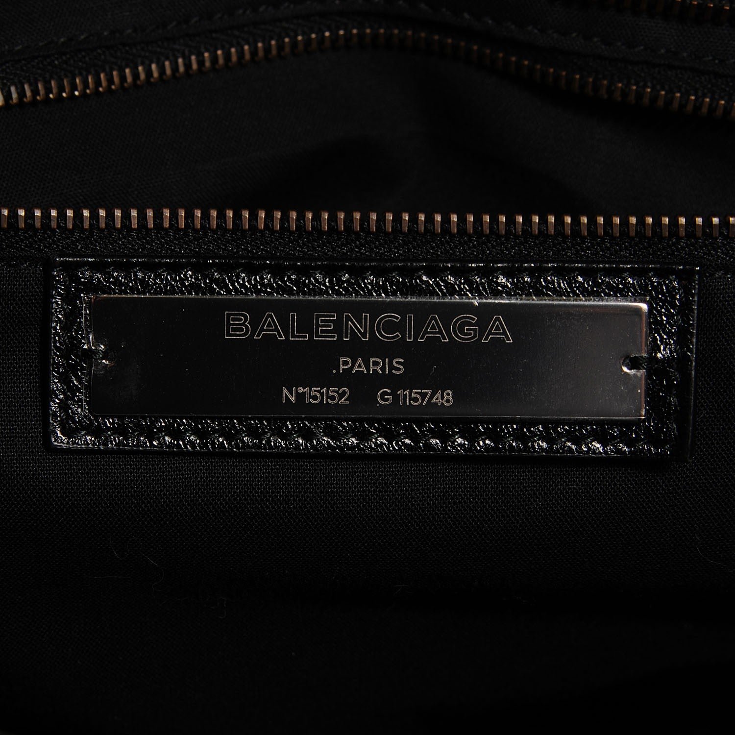 Balenciaga Agneau Classic Hardware City Black 12 of 14