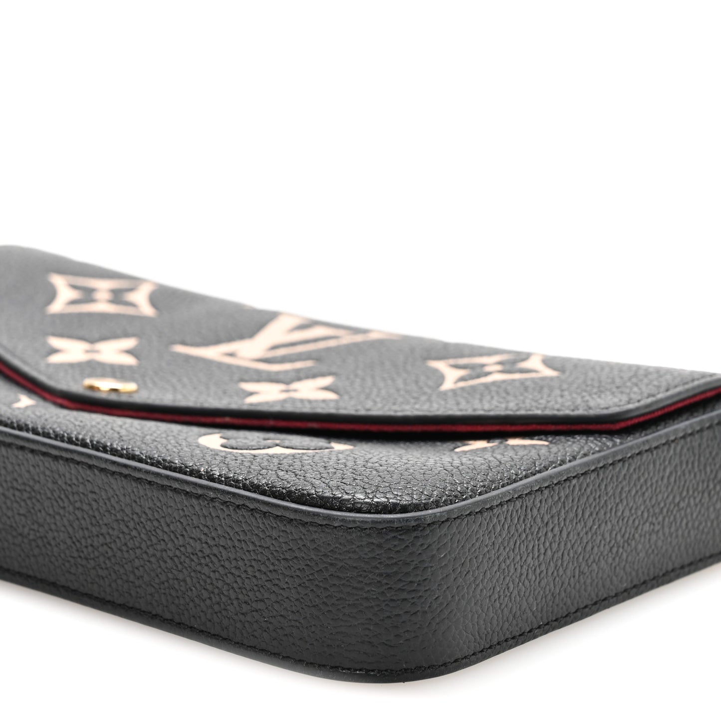 Empreinte Monogram Giant Felicie Pochette Black Beige