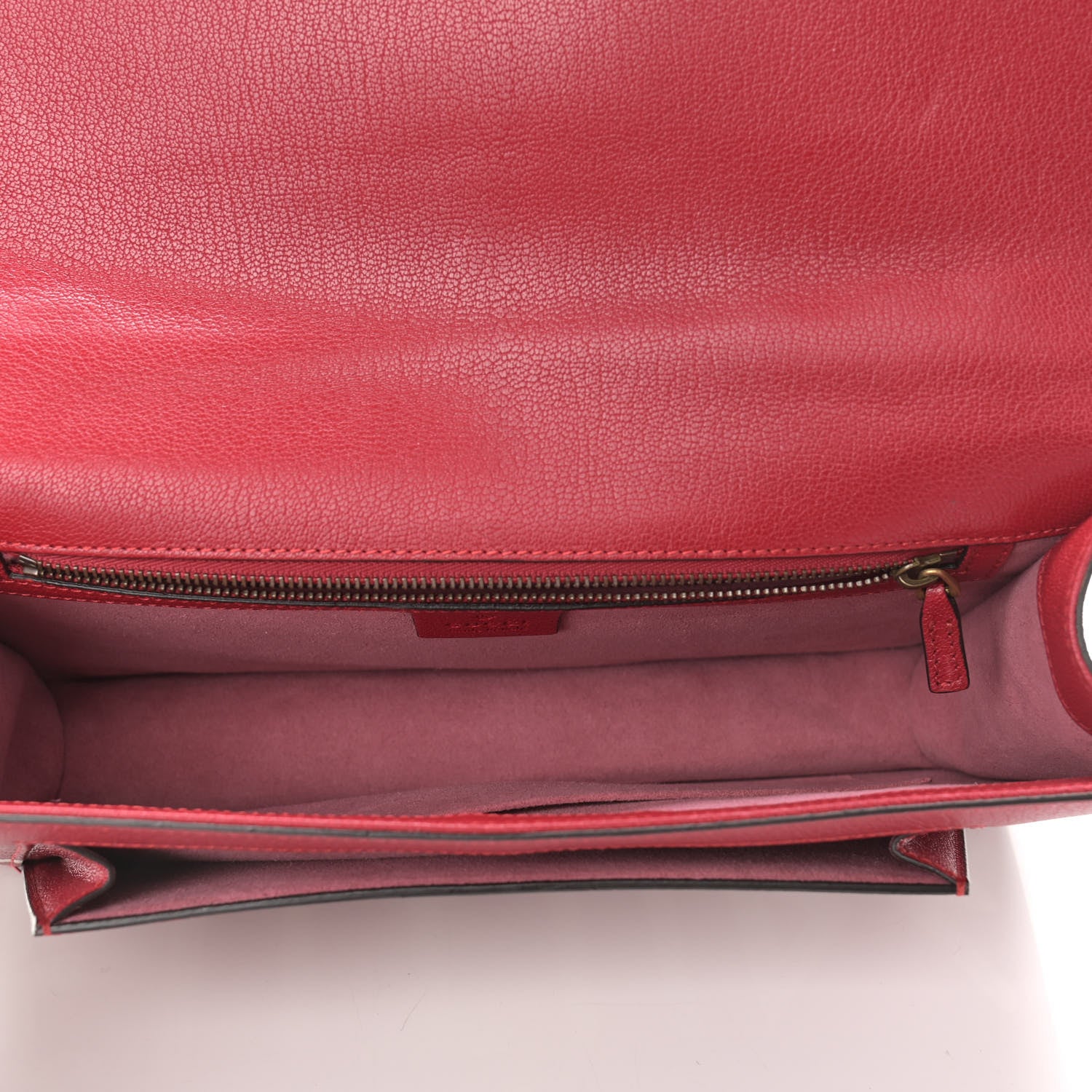 Gucci Calfskin Osiride Future Top Handle Bag Red 5 of 12