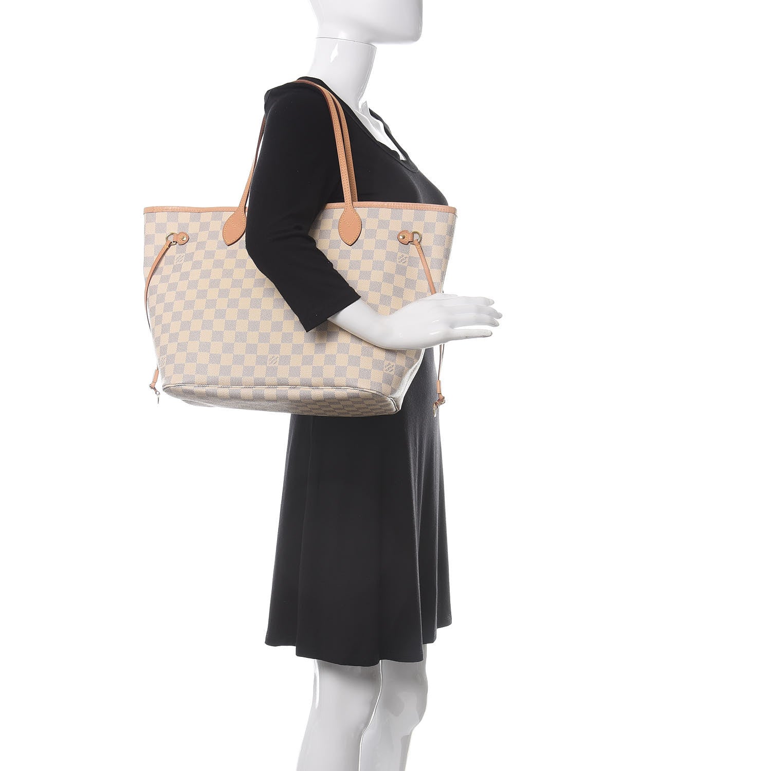 Louis Vuitton Damier Azur Neo Neverfull MM 2 of 11