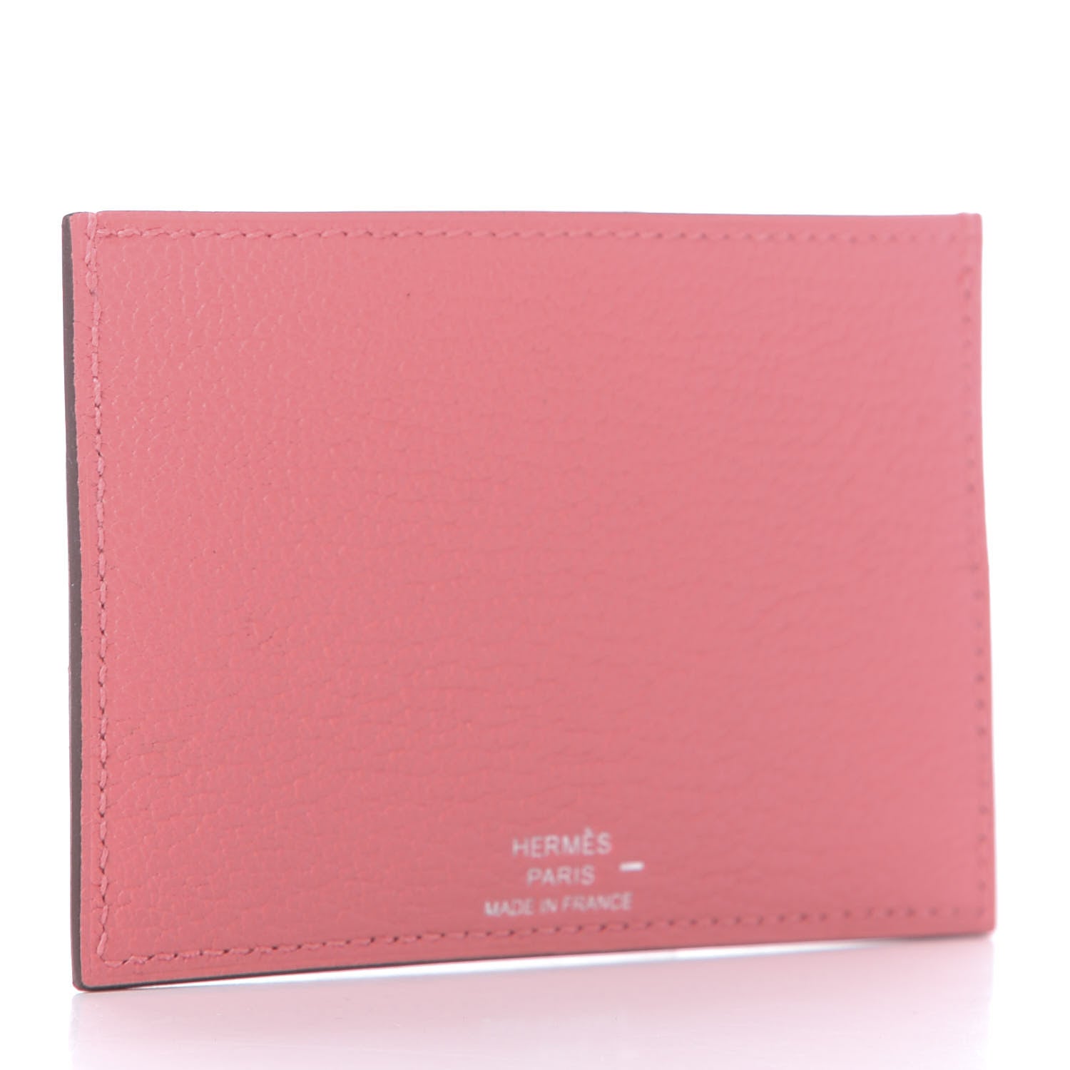 Hermes Chevre Mysore Lizard Les Petits Chevaux Card Holder Rose Ete 3 of 9