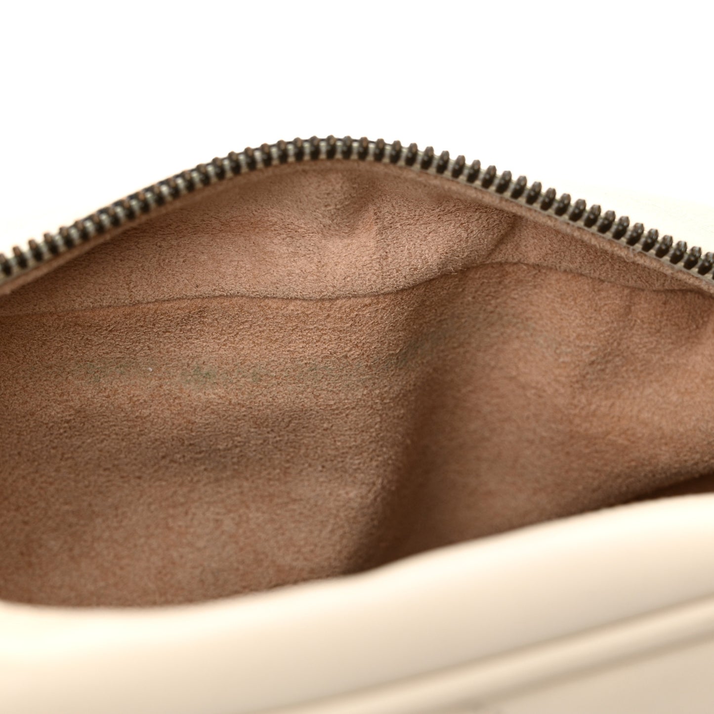 Calfskin Matelasse Small GG Marmont Chain Shoulder Bag White