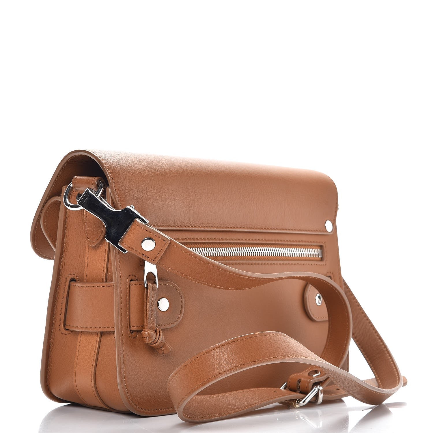 Proenza Schouler Smooth Calfskin Mini PS11 Classic Shoulder Bag Caramel 3 of 7