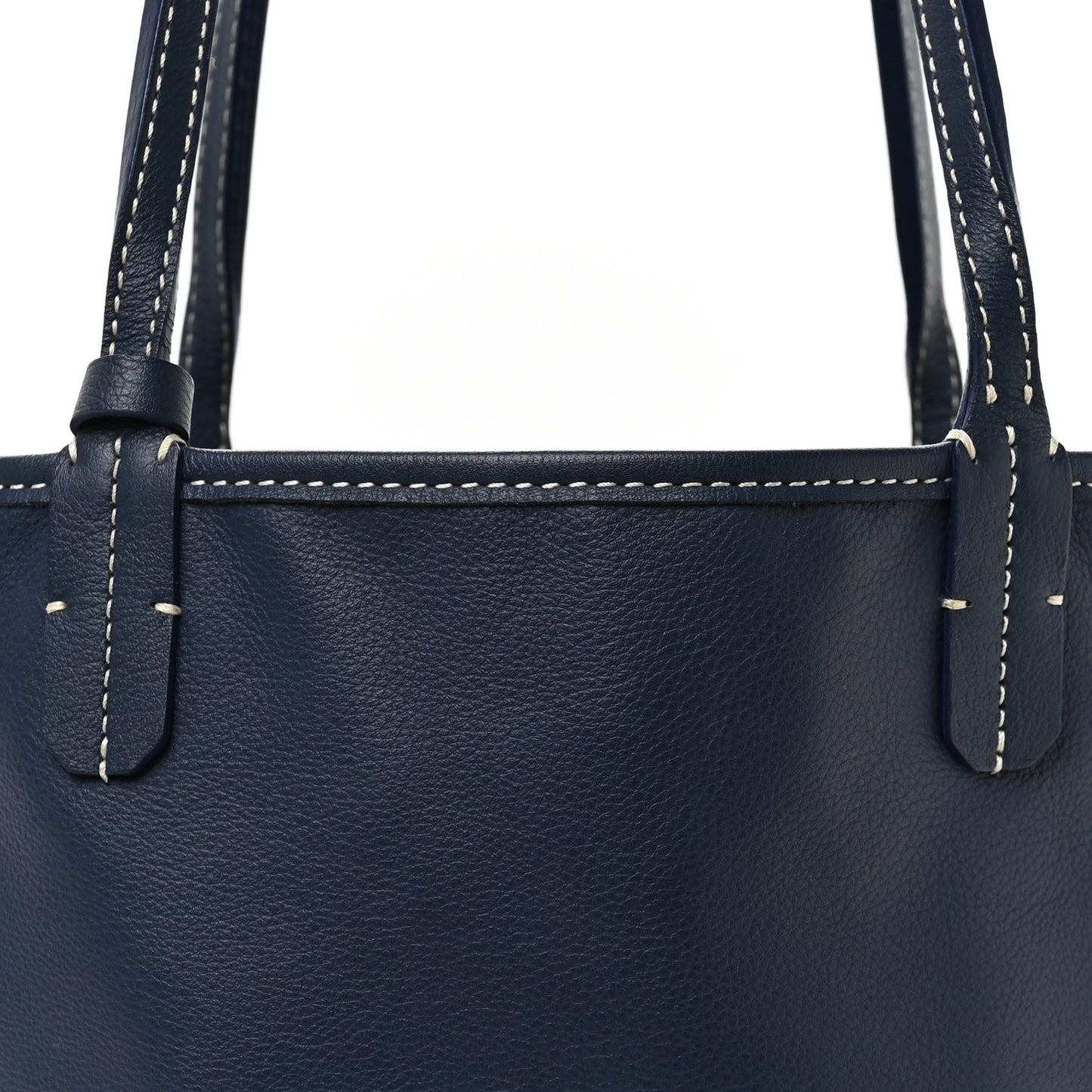 Goyardine Reversible Mini Anjou Navy