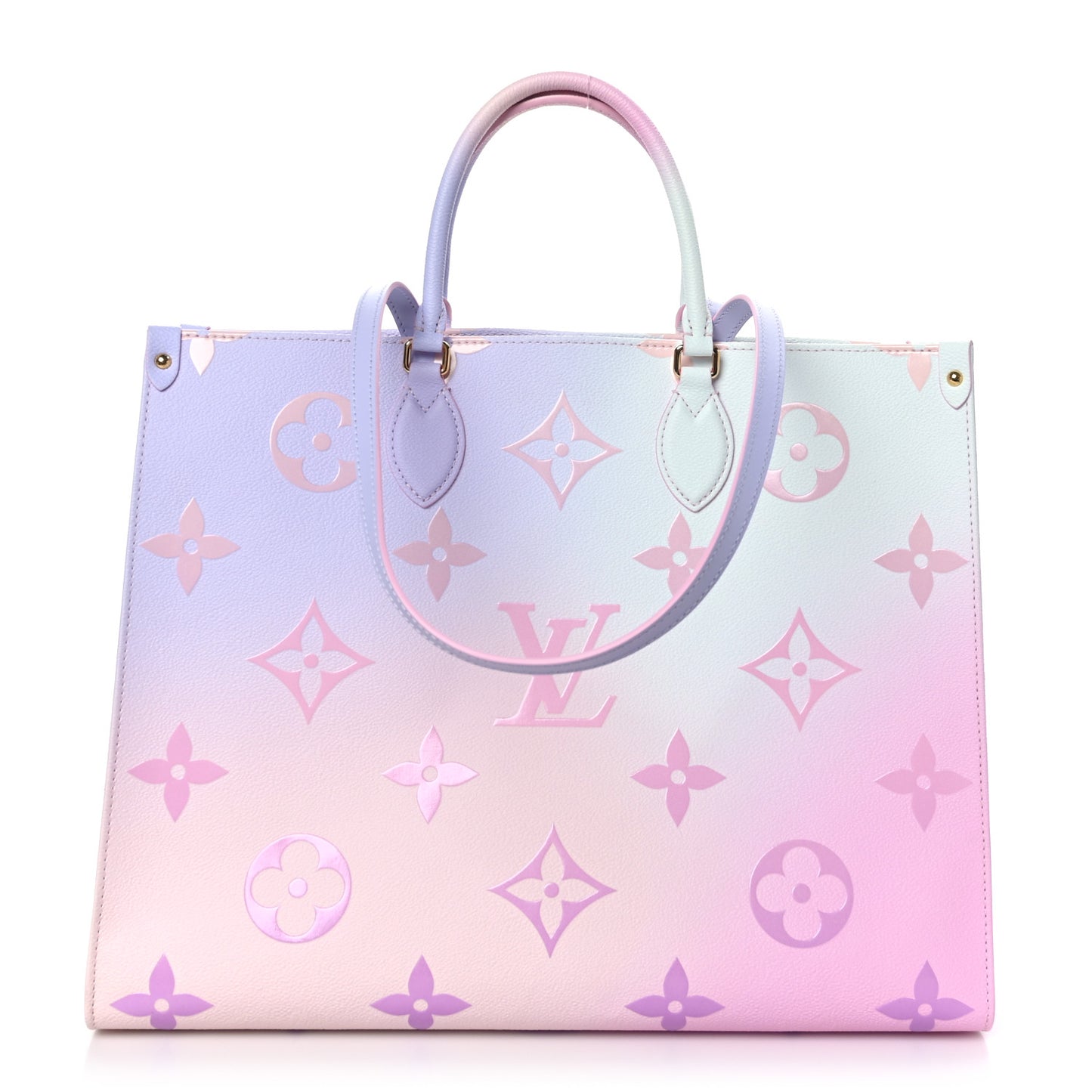 Monogram Giant Spring In The City Onthego GM Sunrise Pastel
