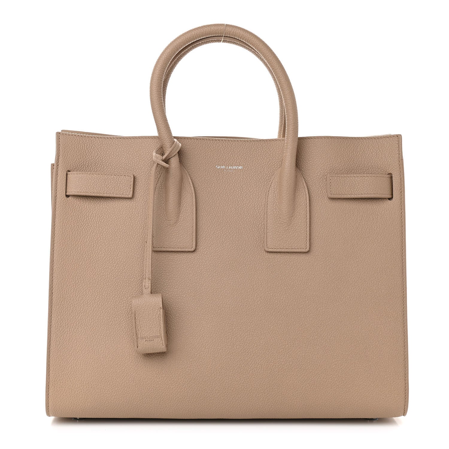 Saint Laurent Grained Calfskin Small Sac De Jour Nude Powder 1 of 10
