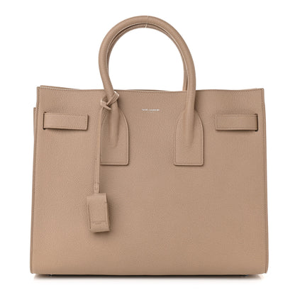 Saint Laurent Grained Calfskin Small Sac De Jour Nude Powder 1 of 10