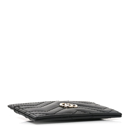 Gucci Calfskin Matelasse GG Marmont Card Holder Black 4 of 7