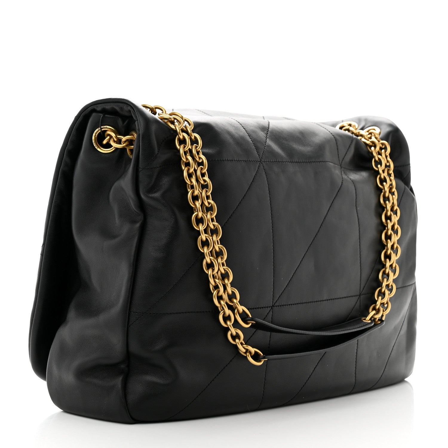 Saint Laurent Lambskin Matelasse Monogram Large Jamie 4.3 Black 3 of 11