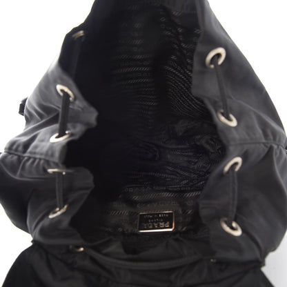 Prada Nylon Vela Medium Backpack Black 5 of 10