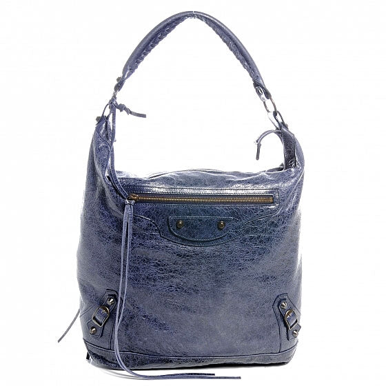 Balenciaga Agneau Day Hobo Bleu 1 of 7